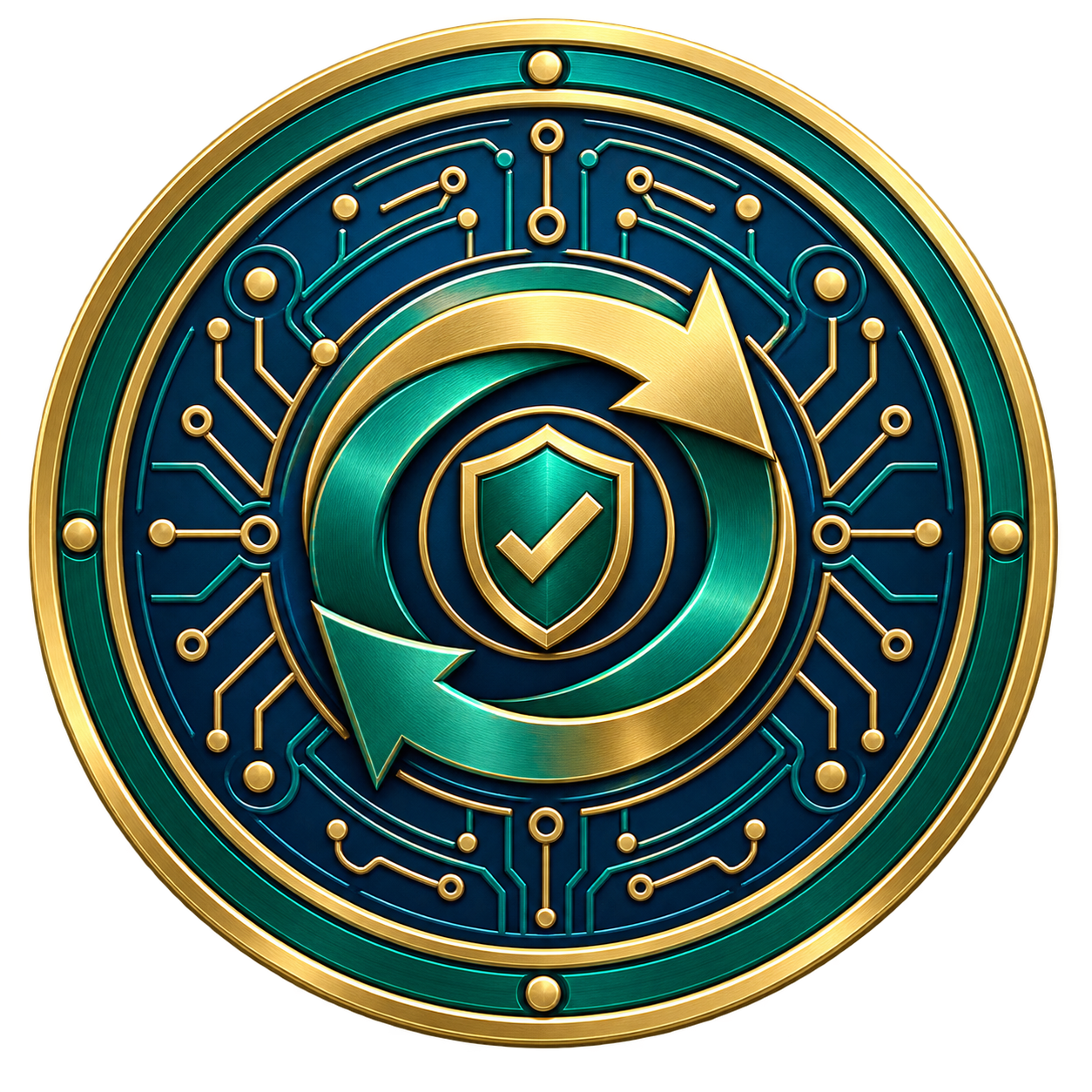 Logo Globale GBL, retro